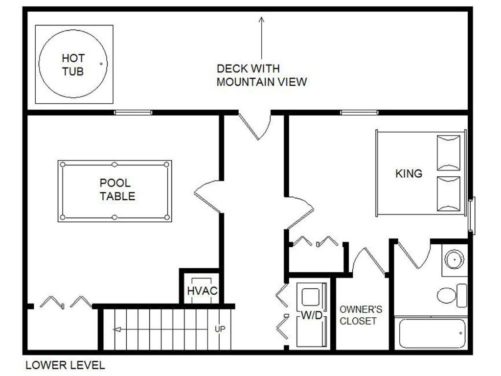 Annie’s Smoky View 2 Bedrooms Hot Tub Pool Table Views Sleeps 6 - image 4