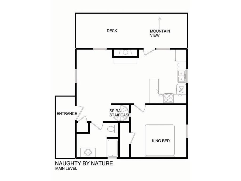 Naughty by Nature 1 Bedroom Sleeps 2 Hot Tub Mountain Views WiFi - image 6