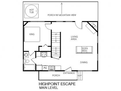 Highpoint Escape 3 Bedrooms Mountain Views Hot Tub WiFi Sleeps 10 - image 7