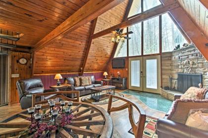 A-Frame Gatlinburg Cabin with Deck and Private Hot Tub! - image 3