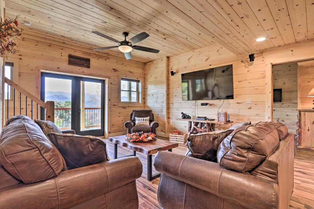 Spacious Mountain Retreat with Hot Tub and Views! - image 6