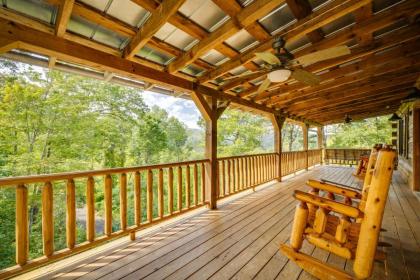 Hand Hewn Hideaway Stunning Gatlinburg Cabin with Hot Tub Table Games and Outdoor Oasis - image 3