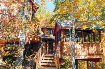 The Mulberry in Treehouse Grove at Norton Creek Gatlinburg Tennessee