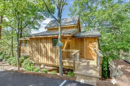 The Blackjack Oak in Treehouse Grove at Norton Creek Gatlinburg Tennessee